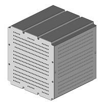 Graphite cubic spare block