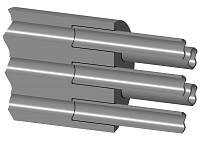 Graphite tube / graphite tube sheet connection