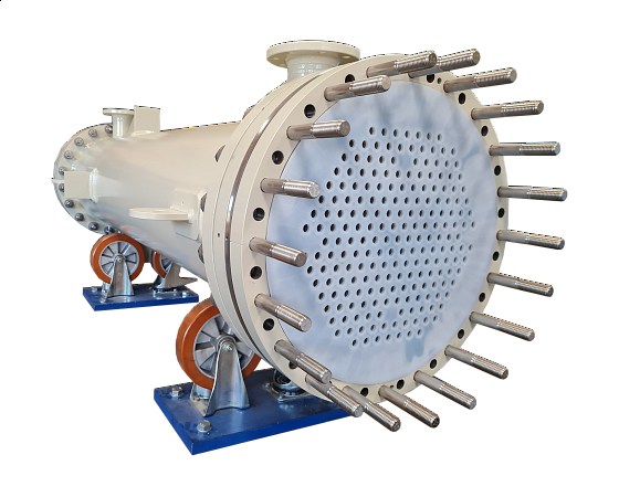 GAB Neumann manufactures yet another SiC shell and tube heat exchanger with DN500
