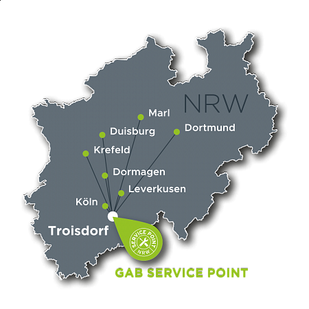 GAB Service Point in Nordrhein-Westfalen